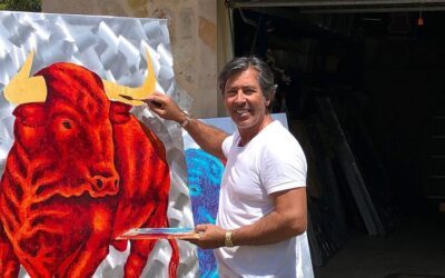 Why does Frank Krüger actually paint bulls?