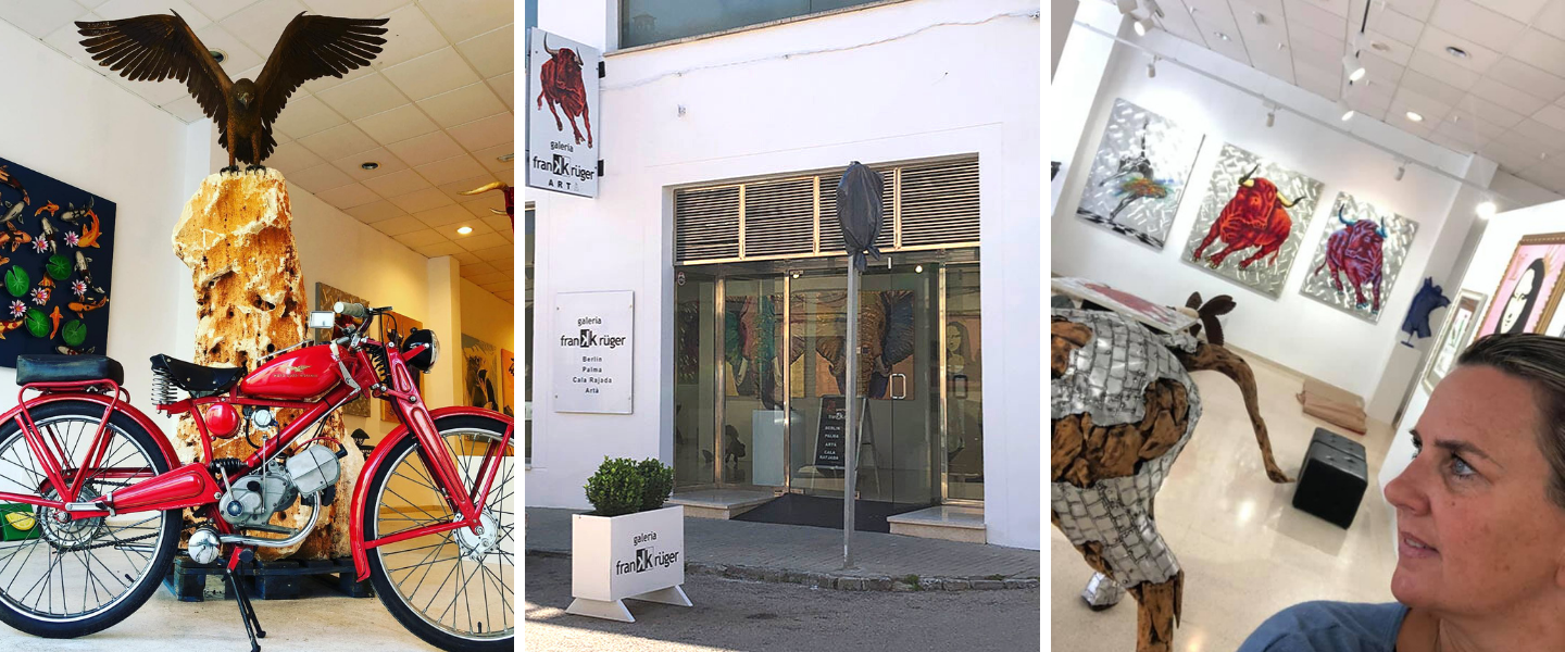 1 year Galeria Frank Krüger in Artà!