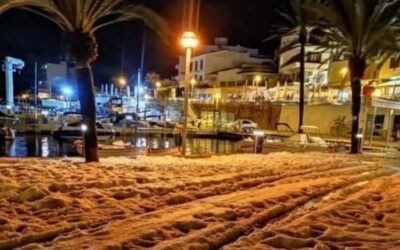 Storm, rain, hail – that is Mallorca too!
